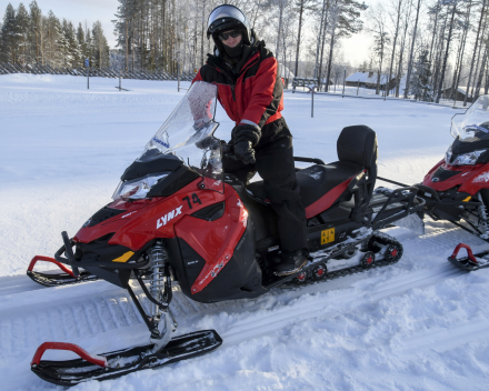 Exploring the outdoors in Finland february 2022