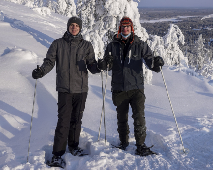 Exploring the outdoors in Finland february 2022