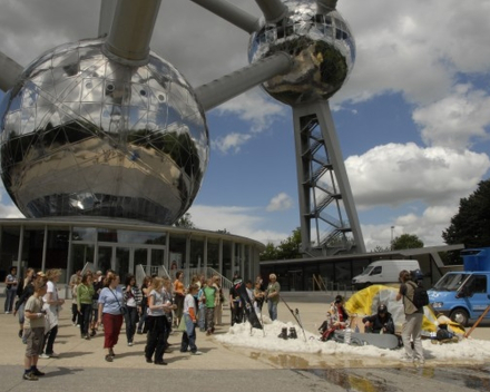 Expedition base camp Atomium Brussels 30/5/2008