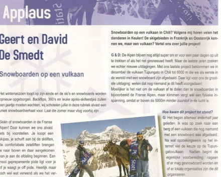 Press articles previous expeditions