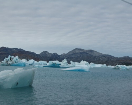 Snowkite expedition Greenland ice cap August 2007