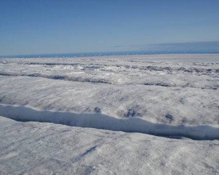 Snowkite expedition Greenland ice cap August 2007