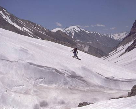 Snowboard/sandboard expedition Chile december 2005