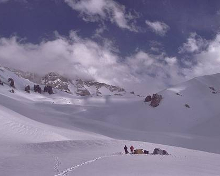 Snowboard/sandboard expedition Chile december 2005