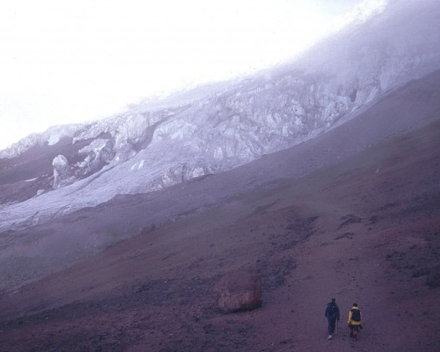 Snowboard expedition Cotopaxi Volcano Ecuador