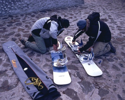 Snowboard expedition Cotopaxi Volcano Ecuador