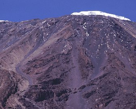 Snowboard expedition Kilimanjaro Tanzania June 2002