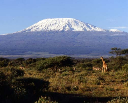 Snowboard expedition Kilimanjaro Tanzania June 2002