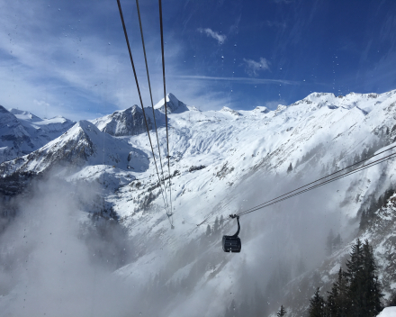 Snowboarding In Austria, first stop kaprun