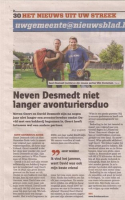 Article Nieuwsblad 14/9/2011