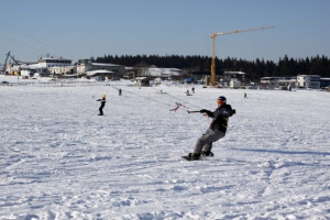 Snowkiting Germany